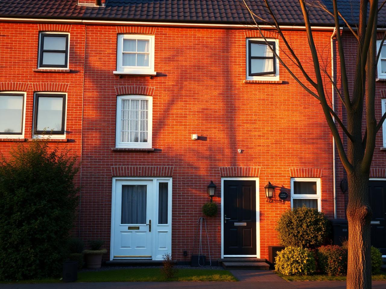 Dutch home — golden hour
